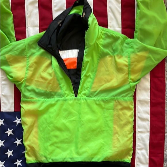 Vintage neon color block jacket - Picture 7 of 17
